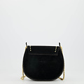 Doutzen 2 - Suede - Hand bags - Black - 23 - Gold