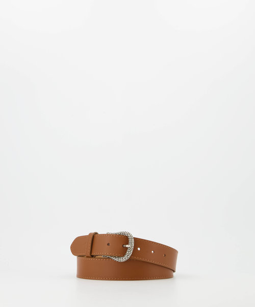 Atra - Sauvage - Belts with buckles - Brown - Cognac - Silver