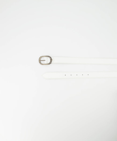 Iggy - Sauvage - Belts with buckles - White -  - Silver