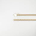 Ava - Classic Grain - Belts with buckles - Taupe -  - Silver