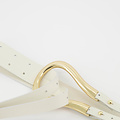 Joyce - Sauvage - Riemen met gesp - Wit - Ecru - Goudkleurig