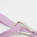 Joyce - Sauvage - Riemen met gesp - Paars - Lila - Zilverkleurig
