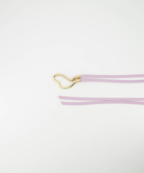 Aimee - Sauvage - Belts with buckles - Purple - Lila - Gold