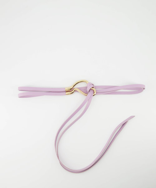 Aimee - Sauvage - Riemen met gesp - Paars - Lila - Goudkleurig