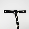 Julie - Suede - Belts with buckles - Black -  - Silver