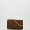 Laurie - Suede - Crossbody bags - Brown - Taupe 24 - Gold