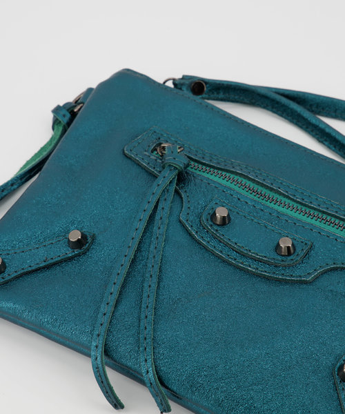 Blake - Metallic - Clutch - Blue - Petrol L535 - Black