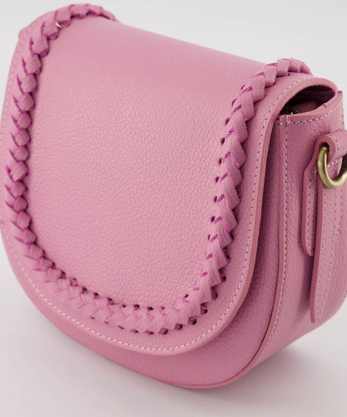 Chelsea - Classic Grain - Crossbodytassen - Roze - 1712 - Bronskleurig