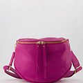 Romsa - Classic Grain - Crossbody bags - Pink - Fuchsia 2434 - FULL - Gold