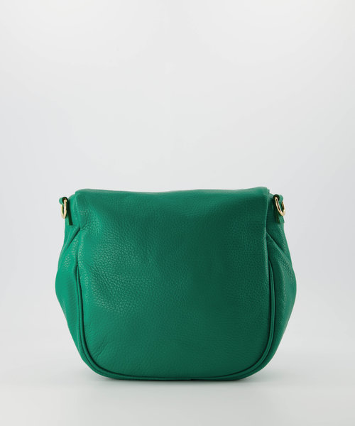 Romsa - Classic Grain - Crossbodytassen - Groen - 5338 - FULL - Goudkleurig