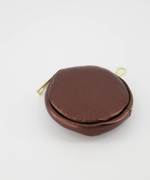 Coco - Metallic - Pouches - Bruin - L550 - Goudkleurig