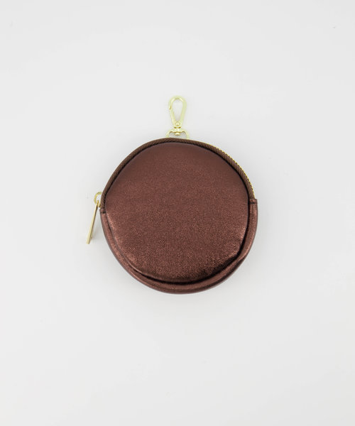 Coco - Metallic - Pouches - Bruin - L550 - Goudkleurig
