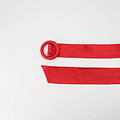 Vera - Metallic - Belts with buckles - Red -  -