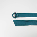 Vera - Metallic - Riemen met gesp - Blauw - Petrol -