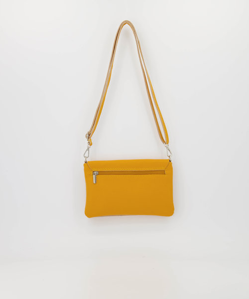 Myra - Classic Grain - Crossbody bags - Yellow - 1045 - Silver