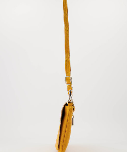 Myra - Classic Grain - Crossbody bags - Yellow - 1045 - Silver