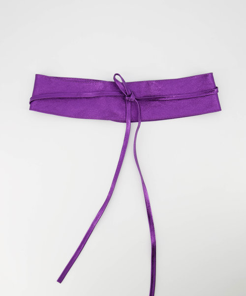 Lily - Metallic - Waist belts - Purple - L540 -