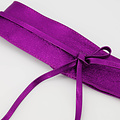Lily - Metallic - Wikkelriemen - Roze - Fuchsia L108 -