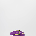 Diane - Classic Grain - Belts with buckles - Purple - 3638 - Gold