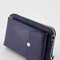 Jackie - Classic Grain - Portemonnees - Blauw - 3924 - Goudkleurig