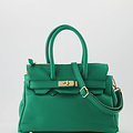 Birdie - Classic Grain - Hand bags - Green - 5338 - Gold