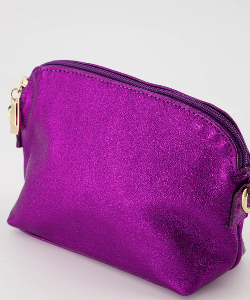 Mina - Metallic - Crossbody bags - Pink - Fuchsia L108 - Gold