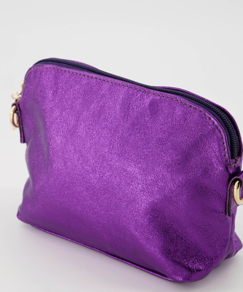 Mina - Metallic - Crossbody bags - Purple - L540 - Gold