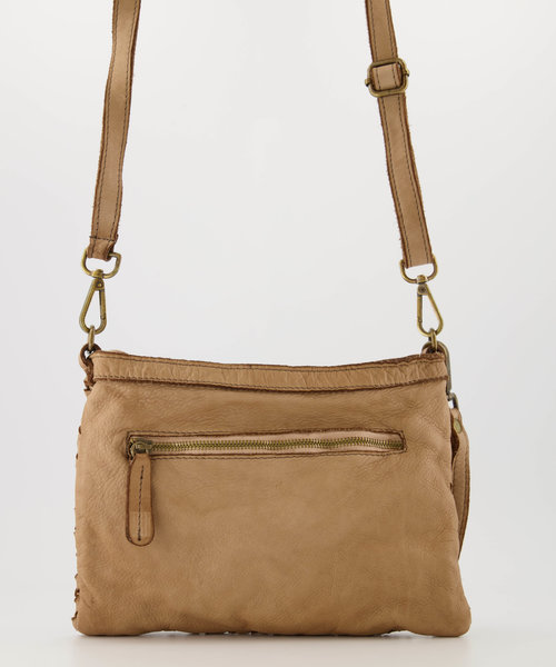 Wendy - Washed - Crossbody bags - Beige - Zand - Bronze