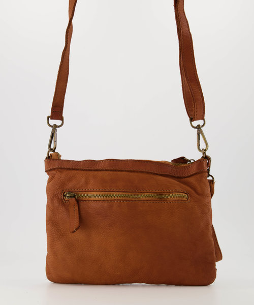 Wendy - Washed - Crossbody bags - Brown - Cognac - Bronze