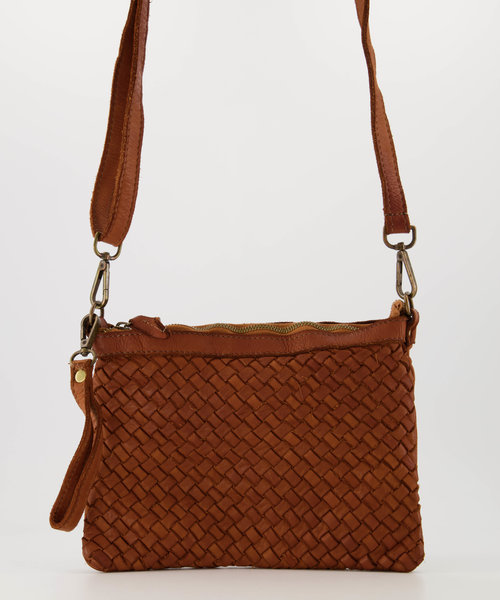 Wendy - Washed - Crossbody bags - Brown - Cognac - Bronze