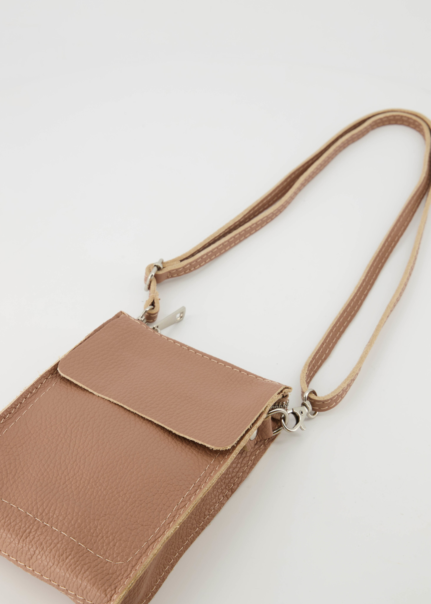 Crossbody bags Jenny Classic Grain Crossbody bags Brown Camel