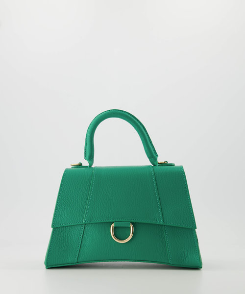 Bridget - Classic Grain - Handtassen - Groen - 5338 - Goudkleurig