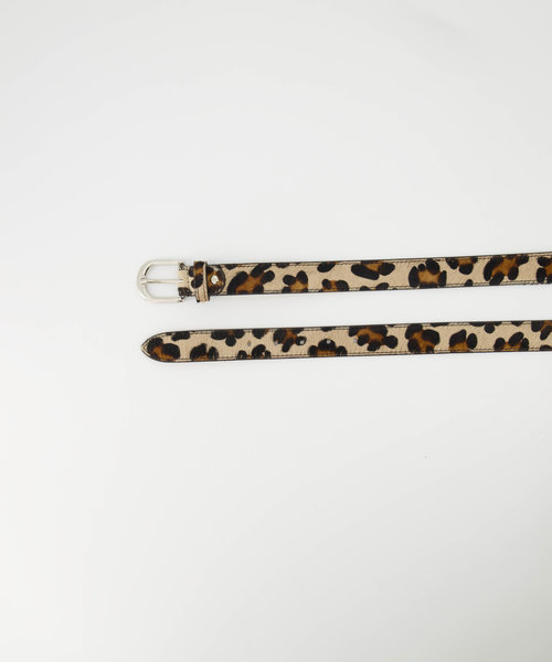 Balou - Leopard - Belts with buckles - Brown -  - Silver