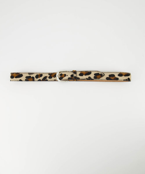 Balou - Leopard - Belts with buckles - Brown -  - Silver