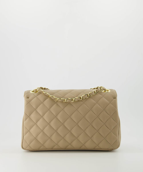 Audrey Medium - Sauvage - Crossbody bags - Taupe -  - Gold