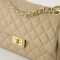 Audrey Medium - Sauvage - Crossbody bags - Taupe -  - Gold