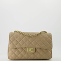 Audrey Medium - Sauvage - Crossbody bags - Taupe -  - Gold