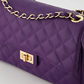 Audrey Medium - Sauvage - Crossbody bags - Purple -  - Gold