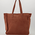 Cleo - Suede - Handtassen - Roze - Oudroze 45 - Bronskleurig