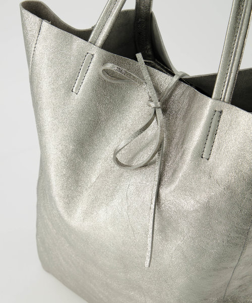 Mia - Metallic - Shoulder bags - Silver -  -