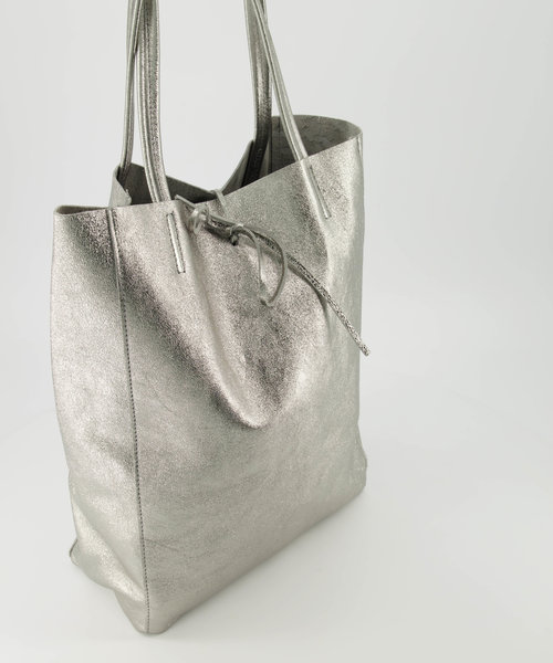 Mia - Metallic - Shoulder bags - Silver -  -