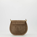 Doutzen 2 - Suede - Hand bags - Brown - Taupe 24 - Gold