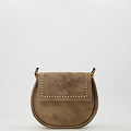 Doutzen 2 - Suede - Hand bags - Brown - Taupe 24 - Gold
