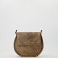 Doutzen 2 - Suede - Handtassen - Bruin - Taupe 24 - Goudkleurig