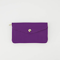 Lisa Big - Classic Grain - Wallets - Purple - T3638 - Gold