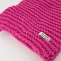 Shayla - Knitwear - Effen sjaals - Roze - Fuchsia 7155 -