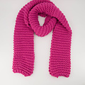 Shayla - Knitwear - Effen sjaals - Roze - Fuchsia 7155 -