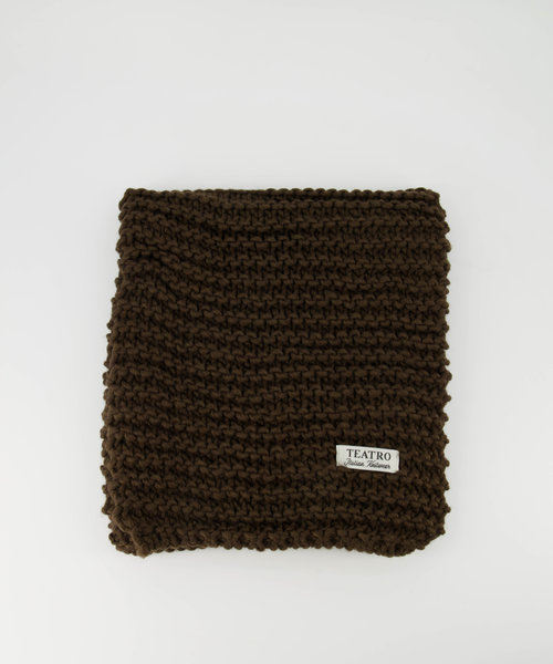 Shayla -  - Plain scarves - Brown - Donkerbruin 615 -