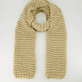 Shayla - Knitwear - Effen sjaals - Beige - 7122 -