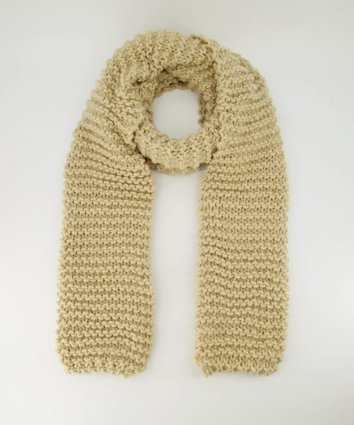 Shayla -  - Plain scarves - Beige - 7122 -